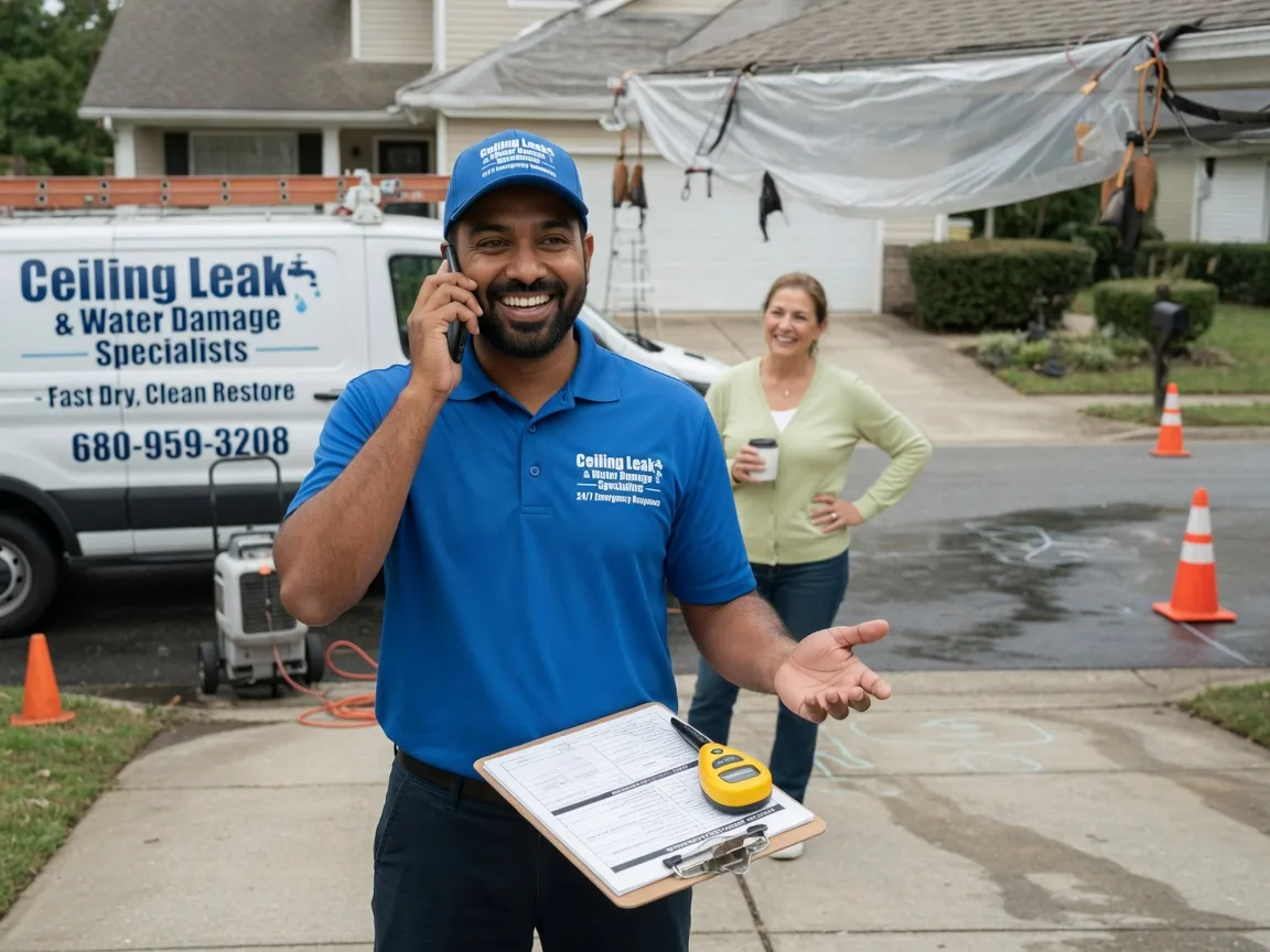 Ceiling Leak Cleanup Moyock, NC FAQs